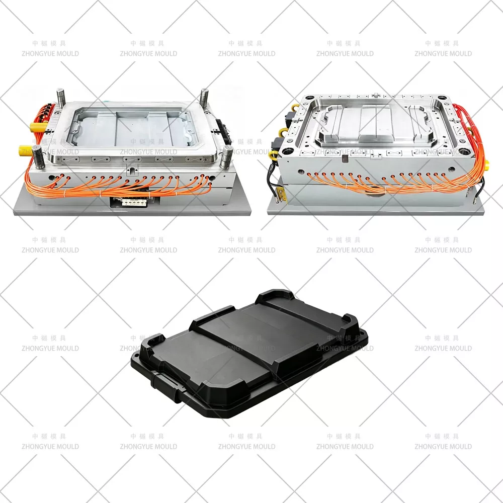 50L-Aufbewahrungsbox-Deckelform