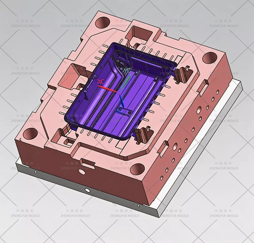 Plastic Injection Luggage Case Mould
