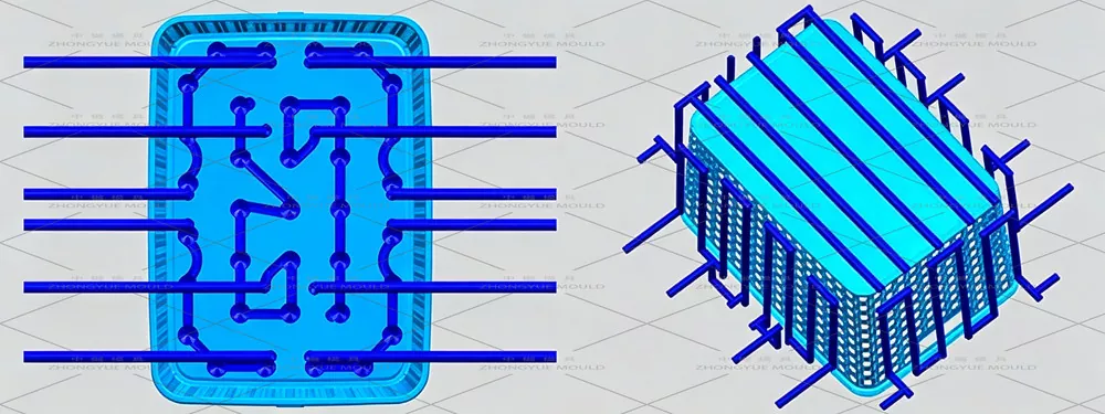 Plastic Vegetable Basket Mould