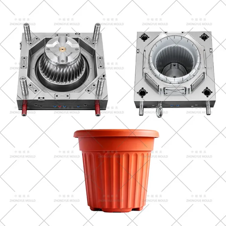 Kunststoff-Garten-Flow-Pot-Form